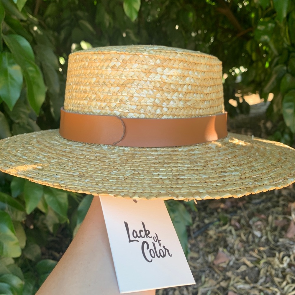 LACK OF COLOR SPENCER BOATER HAT